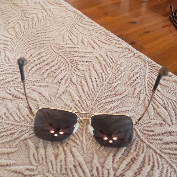 Oliver Peoples R-2 Aviator Sunglasses Roger Federer Collection Handmade in Italy main image 10